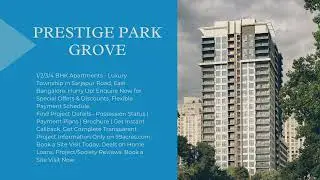 Prestige Pre Launch Projects   Prestige New Projects 2
