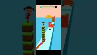 Cube Surfer! game Level #182 games video game running cube run all game game game game game game