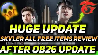 NEW MYSTERY CHARACTER| SKYLER| FREE FIRE OB26 UPDATE| SKYLER EVENT FULL DETAILS|| SNIPER GAMING