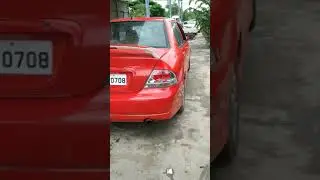Lancer Cedia sports exhaust