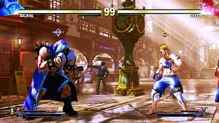 Balrog Boxer vs Luke Boxer (Hardest) Street Fighter V.