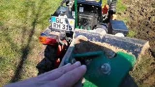 Video Nr. 60 pflügen mit Kubota B1820