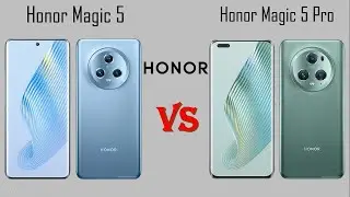 HONOR MAGIC 5 VS HONOR MAGIC 5 PRO |COMPARISON |  @technoideas360 ​