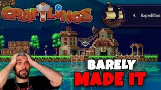I got WORST World Completion Time in Map 4: Expedition // Craftlings