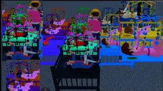 MiO Aida collects little babies in little beds😀😱😂🥰#sakuraschoolsimulator#viralvideos#comedy#trending