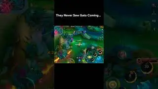 Gato brutally smashing down enemies with triple kill #mlbb #mobolegend #mobilelegends #gato 