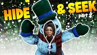 Dead by Daylight HIDE & SEEK in Snowman!