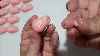 Modelagem peppa pig pasta de leite ninho