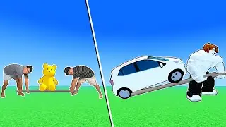 ENFRENTAMOS O MEGA MUSCULOSO TENTANDO LEVANTAR OS OBJETOS MAIS PESADOS DO MUNDO!