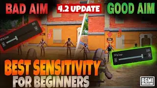 BEST SENSITIVITY FOR BEGINNERS 🔥| Zimo Gaming | Bgmi 