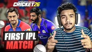 CRICKET 26🏏 My FIRST IPL MATCH🔥| Mumbai Indian VS Delhi Capital At Dharamshala Stadium | Kritx Plays