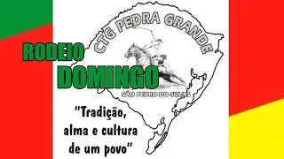 DOMINGO | RODEIO SÂO PEDRO DO SUL | CTG PEDRA GRANDE