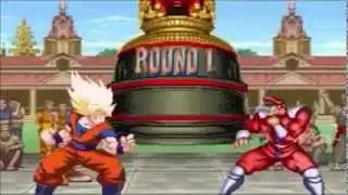Goku vs Street Fighter