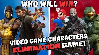 Video Game Characters Elimination Game! WHO WINS?!