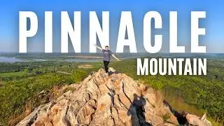 Hiking the most popular mountain near Little Rock | Pinnacle Mountain State Park Arkansas