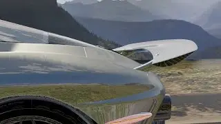 C8  Wide Body Corvette Active Aero Vanishing Wing 3 Mode Stealth Manual Deploy Full AutoTrim V 40.1