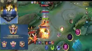 Uciha Hanzo fokus Nana gemoy kodoknya nyebelin solo rank #mobilelegends