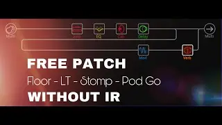 Ambient clean tone FREE PRESET ( helix line6)
