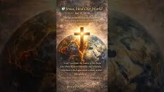 Jesus, Heal Our World 🌍 | Global Peace Prayer &ndash; Jan 11, 2026#worldpeace #catholicprayer #dailyprayer
