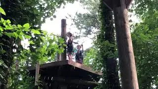 Rope course at US National Whitewater center 2021 4