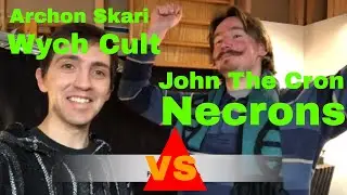Drukhari vs Necrons ; 8th Edition Warhammer 40k ; Battle Report