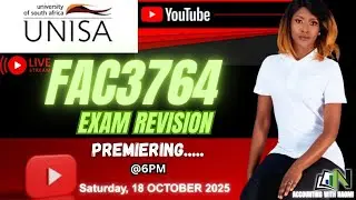 FAC3764 EXAM REVISION | PART 1 | 2025 | UNISA