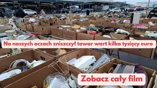 PCHLI TARG W Niemczech, zniszczył towar za kilka tysięcy euro 😲 zobacz całą relacje z targu 