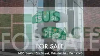 FOR SALE: 1405 South 15th Street, Philadelphia, PA 19146