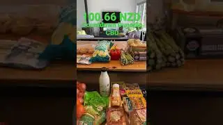 $100 NZD Supermarket Haul for the Weekly Shop- Countdown Dunedin Grocery Haul