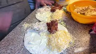 Chicken&Bacon Tortilla Wrap Hack(Like Tiktok)