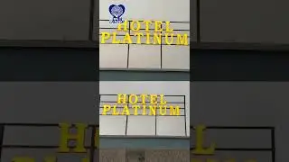 Luxury Hotel LED Signage Reveal | Hotel Platinum Branding by EDM Creator | Glow Sign Magic 2025