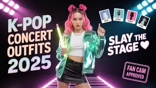 K-pop Concert Outfit Ideas 2025 | Slay The Stage #kpop #kpopconcert #kpopfashion