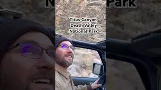 Titus Canyon, Death Valley #offroad #driving