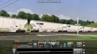 TS2016: CN SD60F leads NS Grain Train on Horseshoe Curve