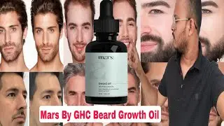 Mars By GHC Beard Growth Oil Review In Hindi