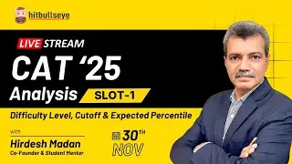 CAT 2025 Analysis | Check Slot 1 Paper Analysis