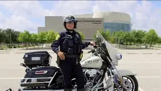 Veteran becomes first female traffic officer in Sugar land