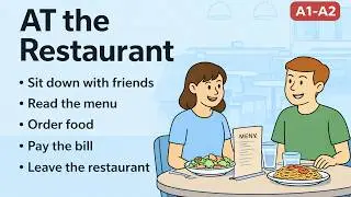 Speak English Every Day 🗣️ | Eating Out with Friends