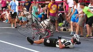 High Wheel Bike Crash Frederick Maryland in 4k UHD