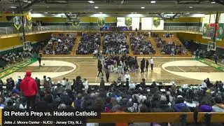 St Peter's Prep vs. Hudson Catholic - HCIAL  Boys Basketball Championship Game - LIVE Stream