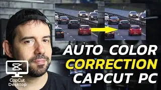 CapCut PC auto corrects the color of your videos! BASICS #37
