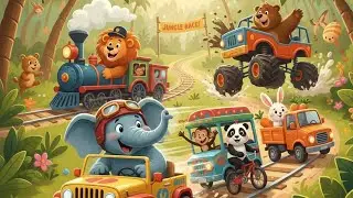 Jungle Race: The Ultimate Adventure! / Nursery Rhymes / Kids Song/ जंगल की रेस! 