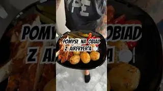 Pomysł na obiad lub lunch z Airfryer'a #odchudzanie #utratawagi #jakschudnąć #fitprzepisy #obiad