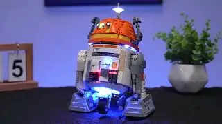 BrickBling Light Kit for LEGO Star Wars Chopper (C1-10P) Astromech Droid 75416