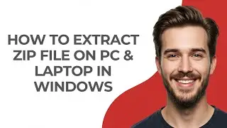 How To Extract ZIP File On PC & Laptop In Windows - GUIDE!