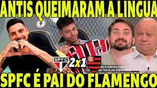 SPFC É PAI DO FLAMENGO! CAPELLANES QUEIMOU A LINGUA! VITÓRIA GIGANTE DO TRICOLOR!