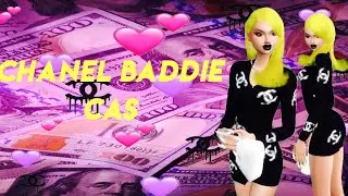 Chanel Baddie: Sims 4 CAS urban cc