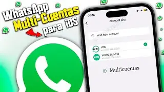 WhatsApp MULTICUENTA es Oficial para iOS &iexcl;Nueva Funci&oacute;n!!!