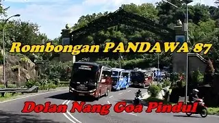 Pengawalan Khusus Rombongan Bus nyaman dan Mewah Po Pandawa 87 | Plesiran ke Yogyakarta