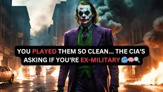 YOU PLAYED THEM SO CLEAN... THE CIA'S ASKING IF YOU'RE EX-MILITARY 🥶🧠🔍  | JOKER SPEECH